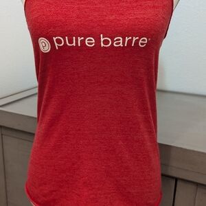 #358 - Pure Barre Red Tank Top